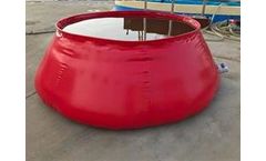 Space-Bladder - Foldable Onion Shape Fire Fighting Water Tank for Fire-Fighting