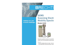 Brechtel - Model 2100 - Scanning Electrical Mobility Spectrometer (SEMS) Brochure