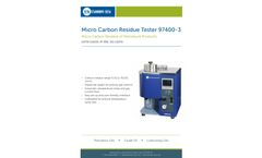Stanhope-Seta - Model 97400-3 - Micro Carbon Residue Tester - Brochure