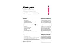 Canopus - Transponder Brochure