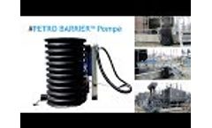 SPI PTB Pump Through Barrier hydrocarbon rainwater filter by SANERGRID - PETRO BARRIER Video