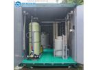 WANGYANG - Model WY-FSHB-20-2 - Singapore 20TPD Containerized Two-stage RO Seawater Desalination Equipment