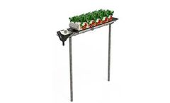 Hydroponic - Model HS - Strawberry Drainage Collection Gutters