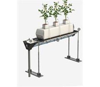 Hydroponic - Model HS - Elevated Drainage Collection Gutters System
