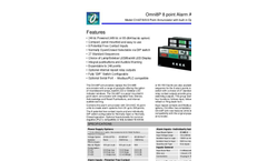Omniflex - Model C1427A Omni8P 8pt Backlit Annun (24V Comm) - Integral Alarm Annunciators Brochure