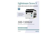 Kaltra - Model 500-1500kW - Lightstream Screw Variable-Speed Inverter Chillers Brochure
