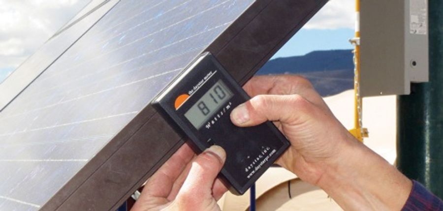 Measuring Plane of Array Irradiance Source: Homepower Magazine