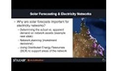Solar forecasting for energy markets