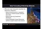 Solar power forecasting for electricity networks