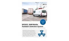 Arktis MODES_SNM Mobile Radiation Monitoring System - Brochure