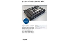 Arktis - Model FPG - Flat Panel Gamma Detector - Brochure