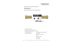 Sensostar - Model U - Heat Meter Brochure