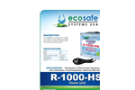 Eco Safe - Model R-1000-HS - Anti-Microbial Ozone Wash-Down System for Home Brochure