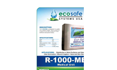 Eco-Safe - Model R-1000-MED - Medical Unit Brochure