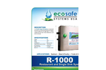 Eco-Safe - Model R-1000 - Restaurant Single Sink System Brochure
