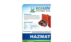 Eco-Safe - Ozone Hazmat Disinfection System Brochure