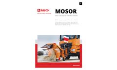 Mosor - Model PK - Snow Plough Brochure
