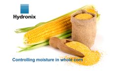 Controlling moisture in whole corn