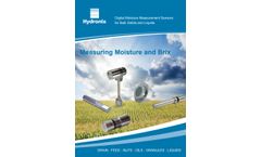 Hydronix Sensors for Measuring Moisture in Grain, Nuts and Pulses - Brochure