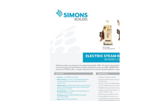 Simons - Model SB 3S - Electric Steam Boilers Brochure