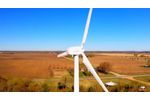 Retrofitting 13 Danwin turbines in the US - Video