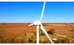 Retrofitting 13 Danwin turbines in the US - Video