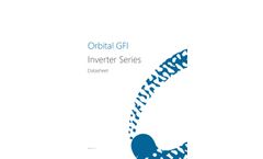 Orbital - Grid Feed Inverter - Brochure