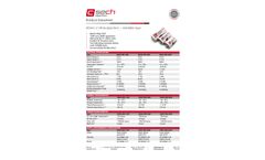 Sech - Model 60mm - Weldable Type Ultracapacitors Cell Brochure