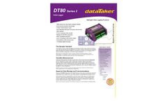 dataTaker - Model DT80 Series 2 - Data Logger Brochure