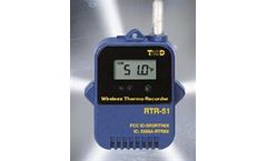 TandD - Model RTR-5 Series - Water Resistant Data Loggers