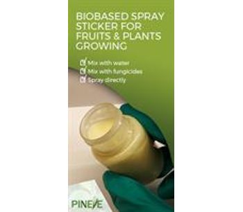 PINEYE® Emulsion: A bio-based antitranspirant surfactant for crops & fruits - Agriculture-2