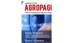 AGROPAGES 2018 Formulation & Adjuvant Technology