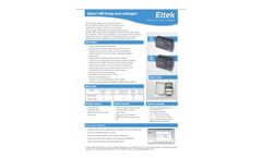 Eltek - Model 1010/1010X, 1020/1020X - Squirrel Dataloggers for Energy Management - Brochure