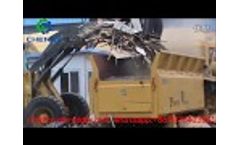Chenze ZP1400-700 Wood Waste Grinding Shredder|Wood Grinder In The Biomass Power Plant