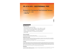 Charter Plastics - Model PE 4710 - Black - IPS - Geothermal Iron Pipe Brochure