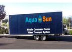 Aqua Sun - Model WTPA10-B, WTPA20-B, and WTPA30-B - Mobile Water Treatment Plants