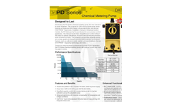 LMI - Model PD Series - Chemical Metering Pump Brochure