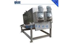 QILEE - Model QLD101 - Satcked Waste Water Dewatering Filter Press