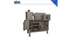 QILEE - Model QTB-750 - Sludge Dehydrating Filter Machine for Mineral Water Plant