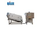 QILEE - Model QLD101 - Biological Treatment Wastewater Sludge Dewatering Screw Press