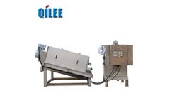 QILEE - Model QLD101 - Biological Treatment Wastewater Sludge Dewatering Screw Press