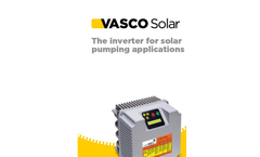 Vasco - Solar Inverters Brochure