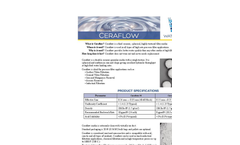 Ceraflow - Model 70 - Fine Mesh Spherical Granular Ceramic Media Brochure