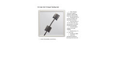 TTEC Style 1050 “V-Shaped” Welding Pads - Datasheet