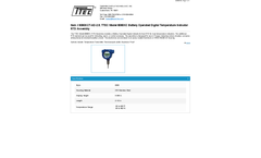 TTEC - Model 8080KCT-AD-2.5 - Battery Operated Digital Temperature Indicator RTD Assembly - Datasheet