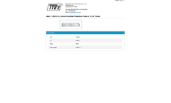 Model 13016-12 - Silicon-Carbide Protection Tube w/ 2-1/8 Inch Collar - Datasheet