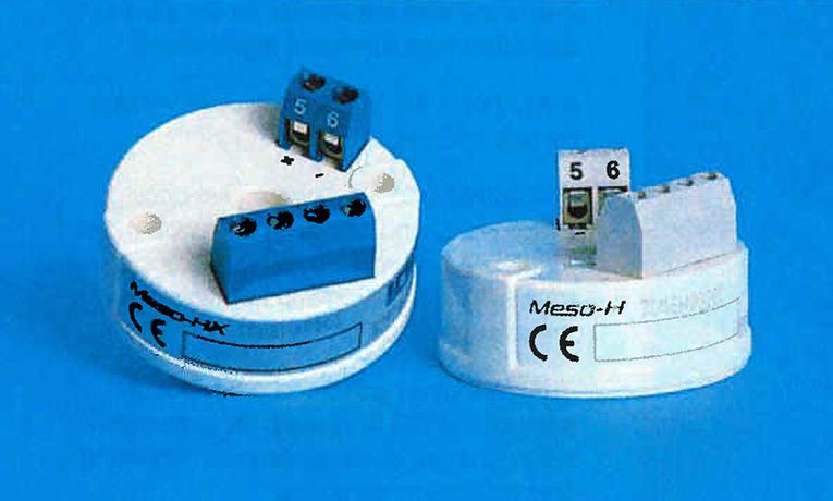 Model MESO-HX - HART Compatible, 2 Wire, In-Head Transmitter (FM/CSA)