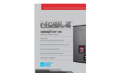 Noble - Fire Tube Combi Boiler Brochure