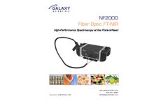 QuasIR - Model NF2000 - Fiber Optic FT-NIR Spectrometer for Lab, At-Line and Field - Brochure