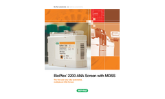 BioPlex - Model 2200 - Autoimmune Panels ANA Screen with MDSS - Brochure
